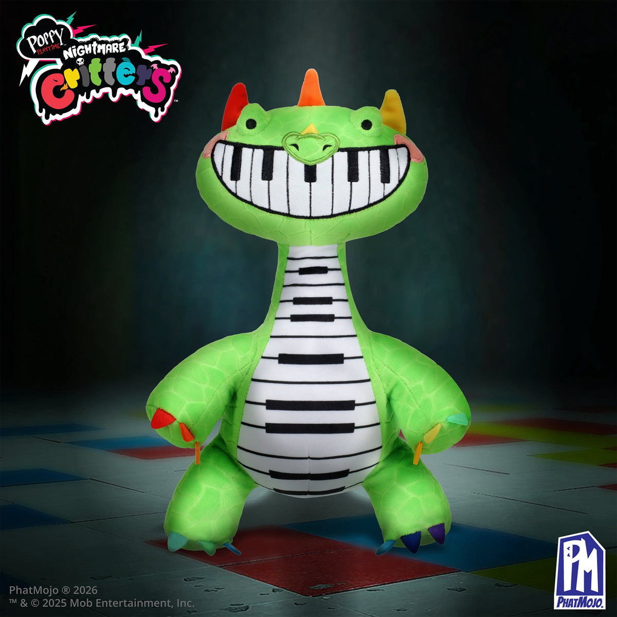 Poppy Playtime - Deluxe Plush - Pianosaurus - Series 4 - Officially Licensed Stuffed Plush Toy by PhatMojo