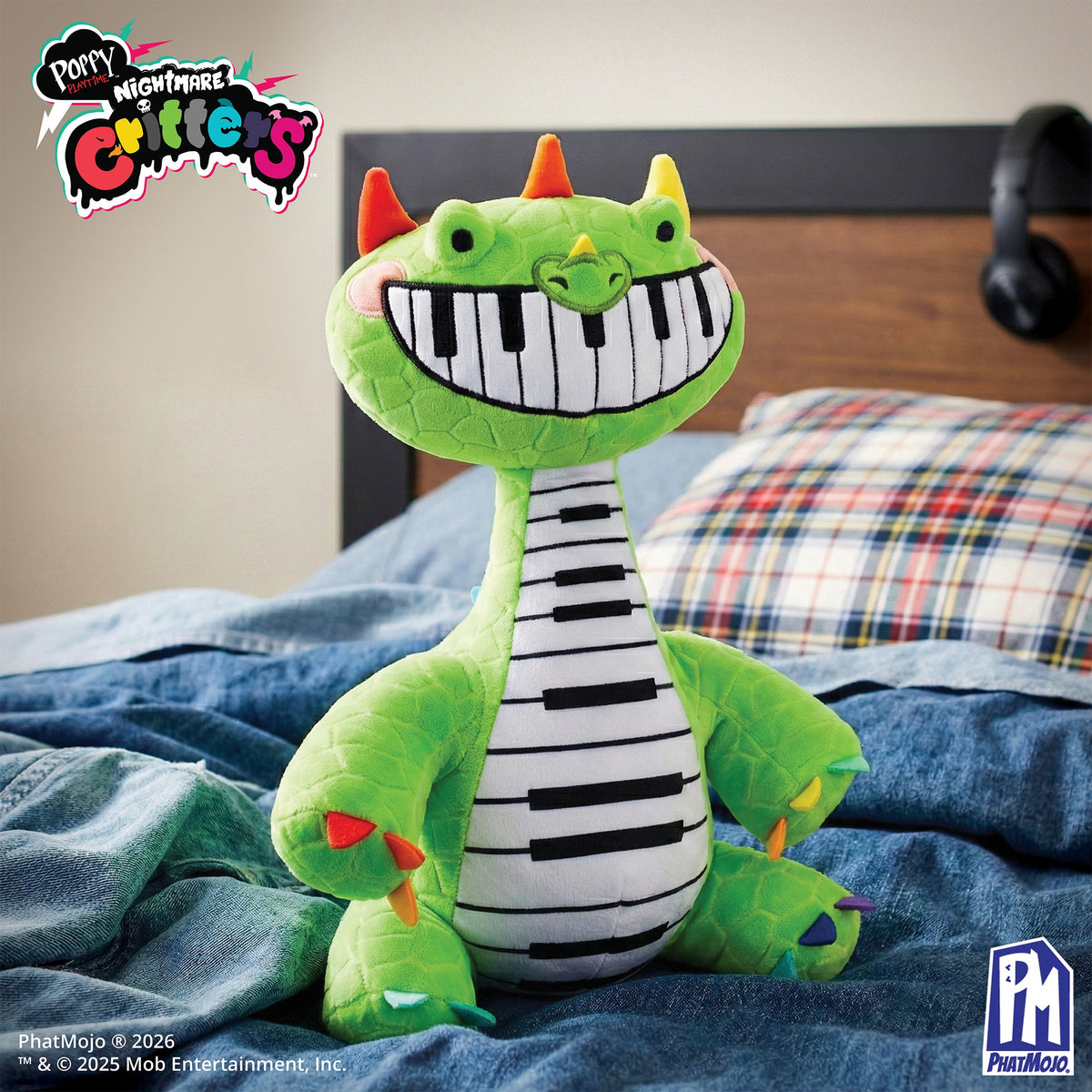 Poppy Playtime - Deluxe Plush - Pianosaurus - Series 4 - Officially Licensed Stuffed Plush Toy by PhatMojo