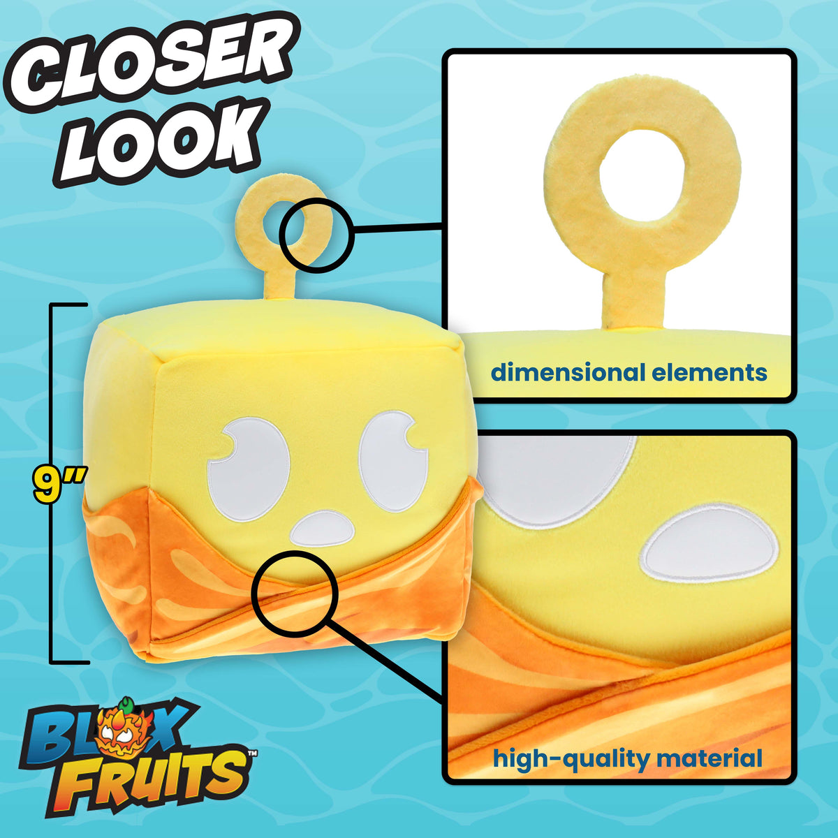 BLOX FRUITS - Buddha Huge Plush (9" Tall, Series 2) [Includes DLC]