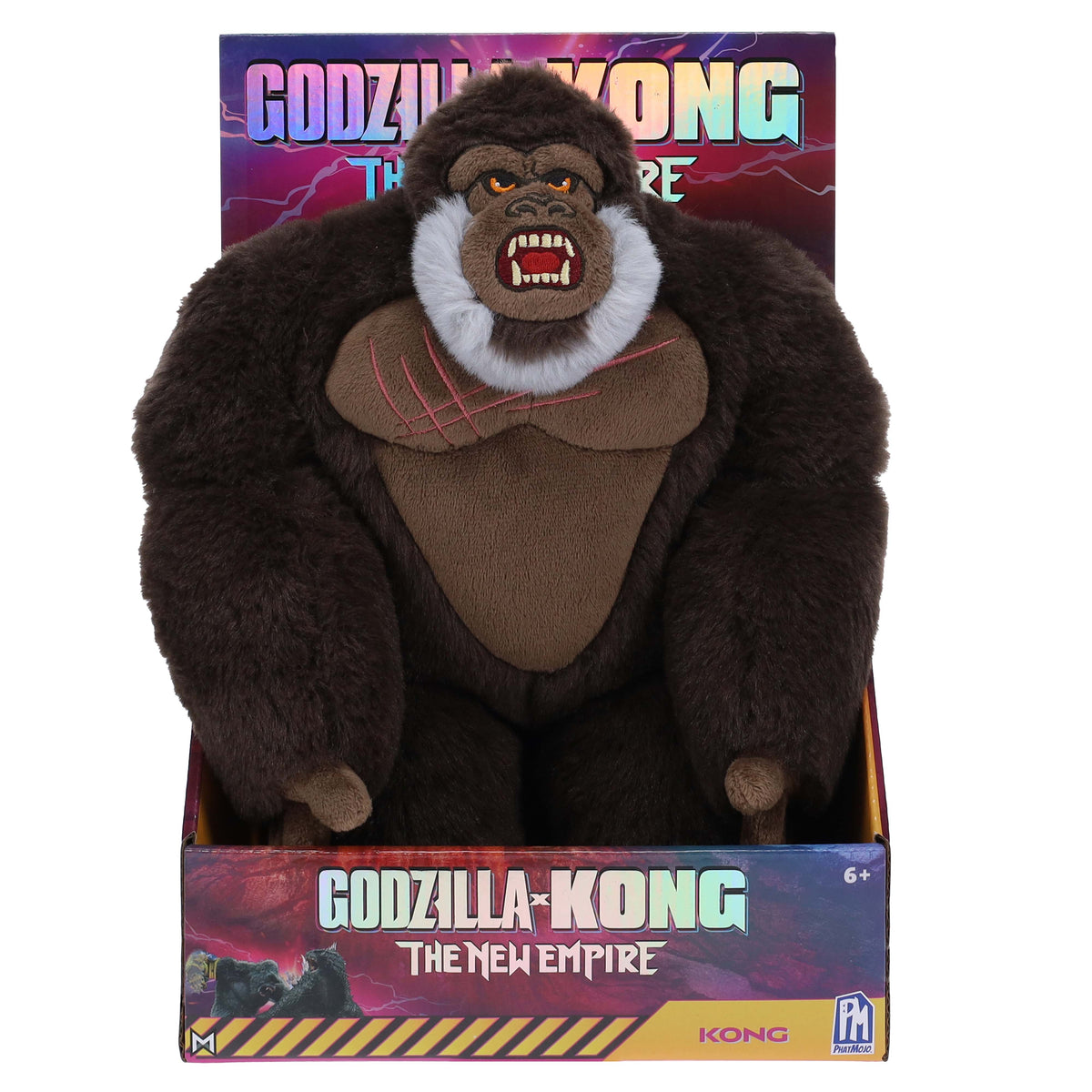 GODZILLA X KONG - Kong Deluxe Plush (12" Tall, Series 1)